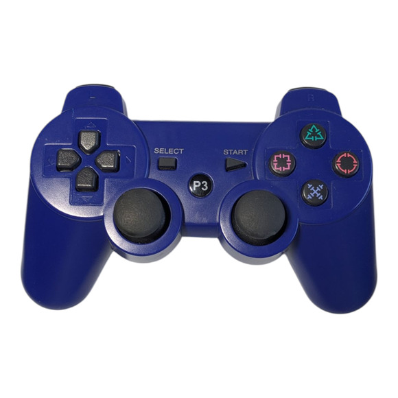 Wireless Controller for PlayStation 3 - Blue PS3-No Cord-Only Controller Tested - Picture 1 of 5
